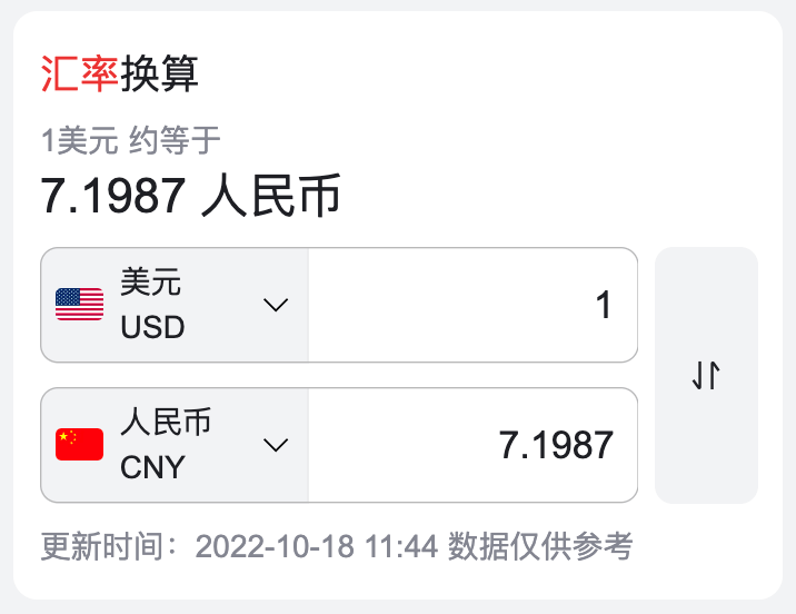 Mobile Currency Converter Answer Box