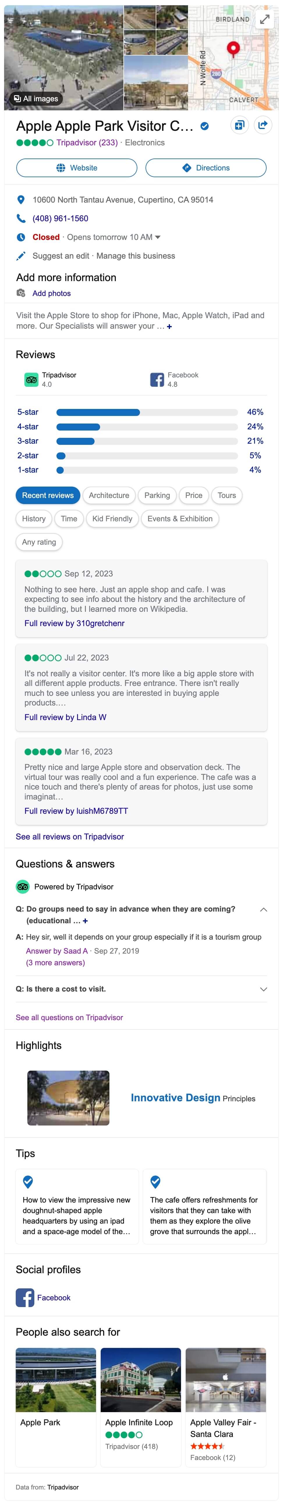 Results for: Apple Office Cupertino