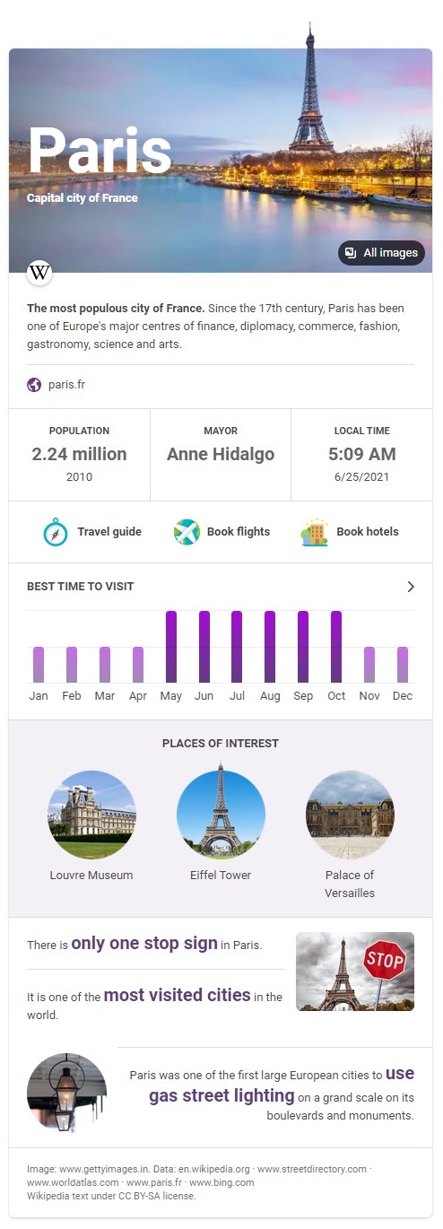 Results for: Paris