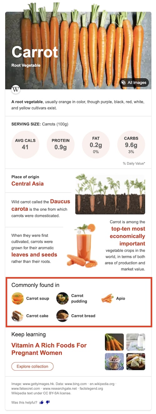 Results for: Carrots