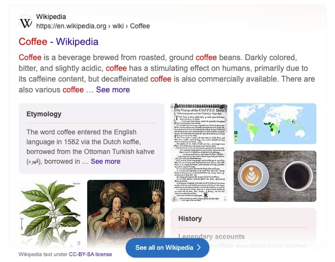 Results for: coffee