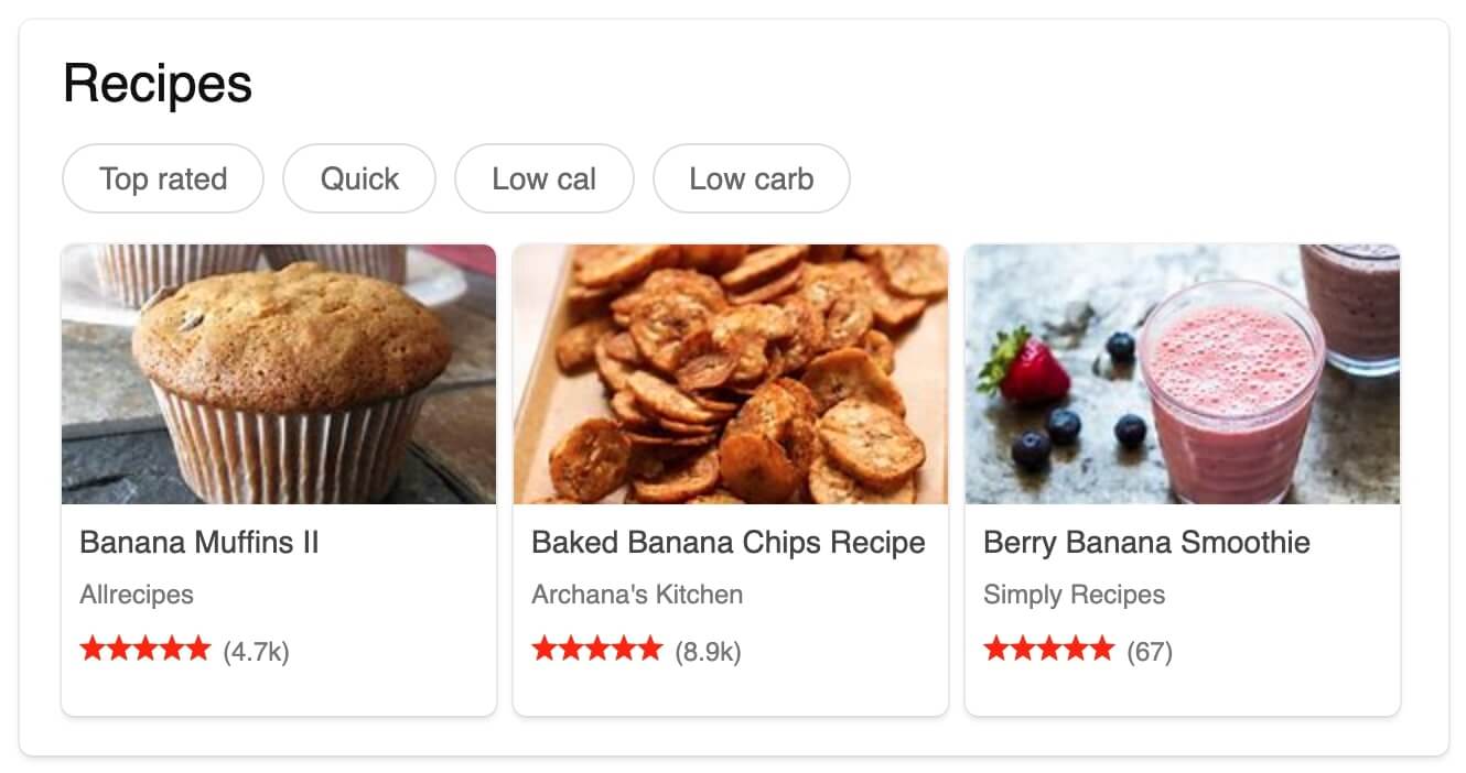 Results for: Banana
