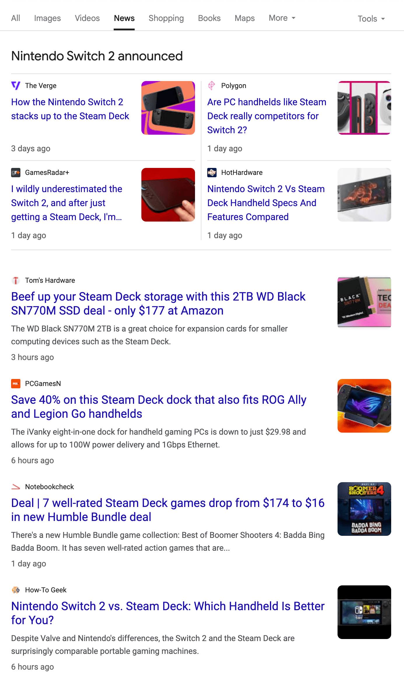 Results for: steamdeck