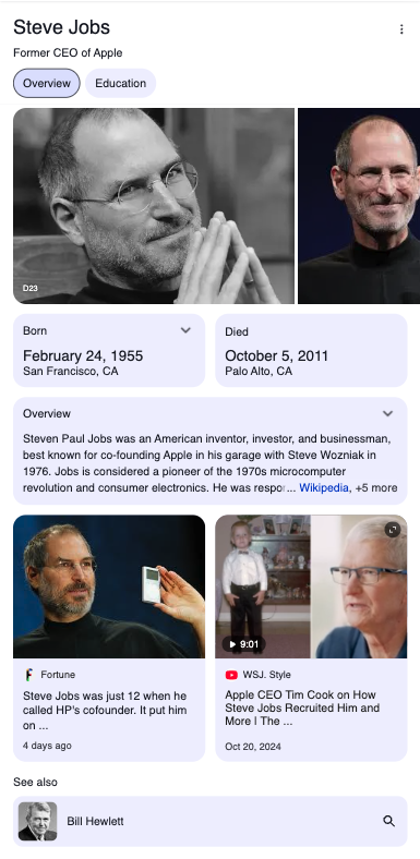 Results for: Steve Jobs