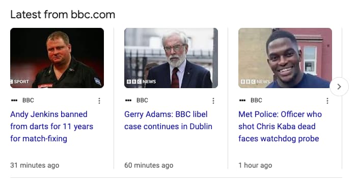 Results for: bbc