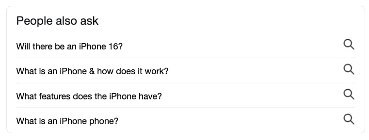 Results for: iphone